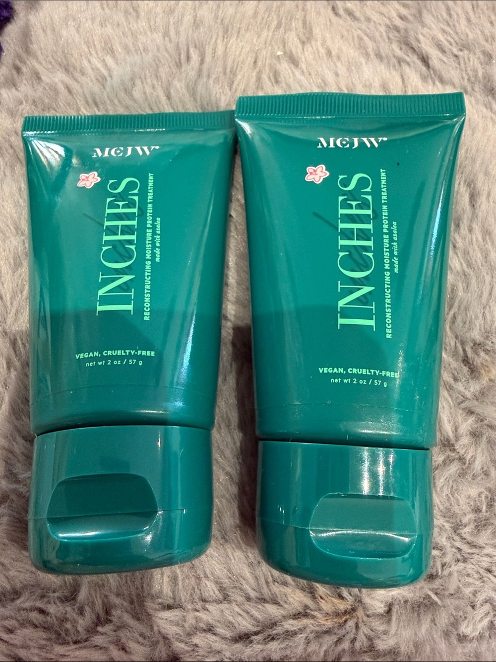 MCJW INCHES Reconstructing Moisture Protein Treatment - Teal Tubes tow